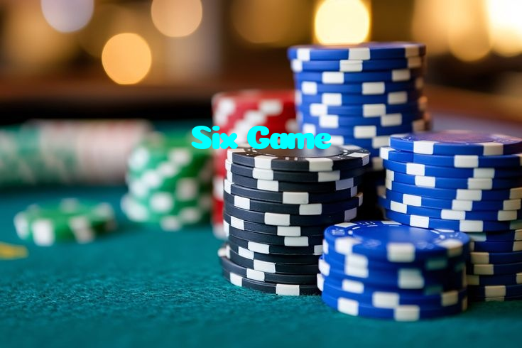 Six Game casino presented on mobile device in Pakistan with slots and live games